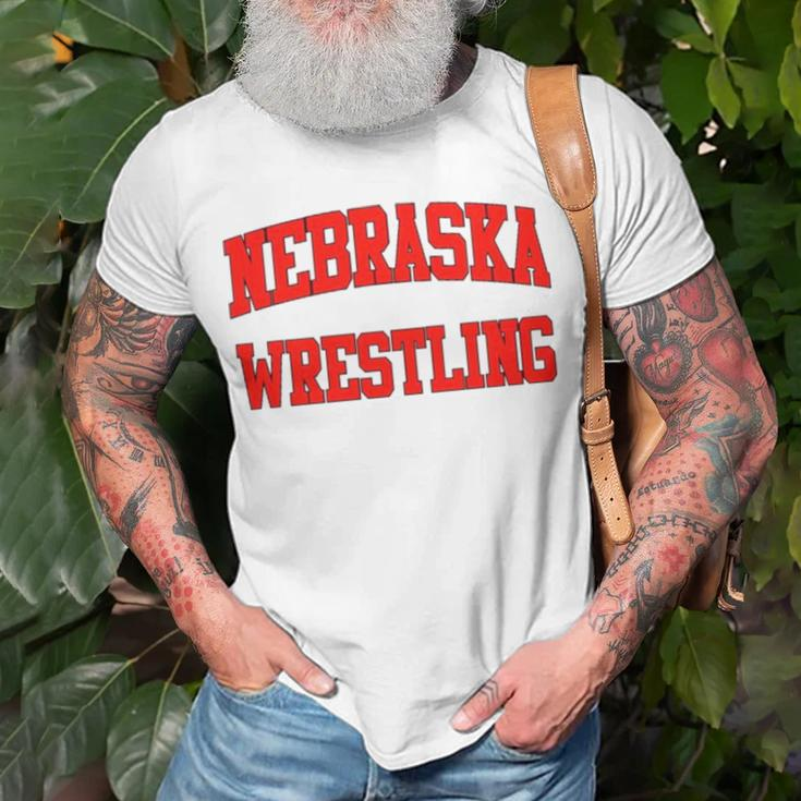 2023 Nebraska Wrestling Unisex T-Shirt Gifts for Old Men