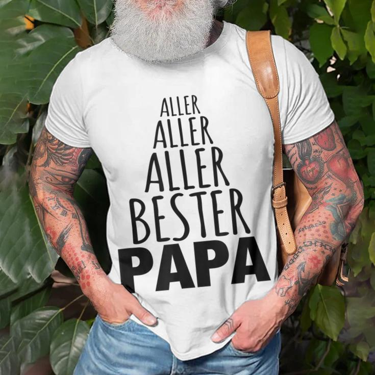 Allerbester Papa T-Shirt, Vatertag & Geburtstag Geschenkidee Geschenke für alte Männer