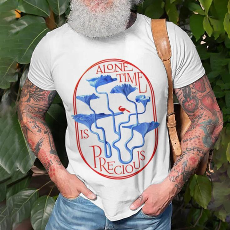 Alone Time Is Precious Unisex T-Shirt Gifts for Old Men