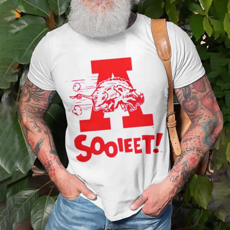 Arkansas Sooieet V2 Unisex T-Shirt Gifts for Old Men