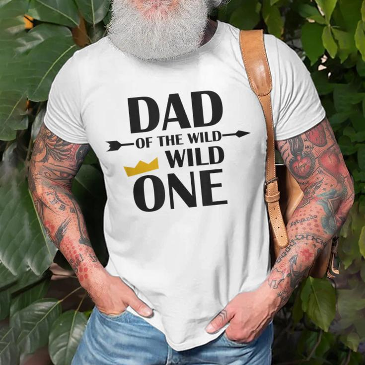 Dad Of The Wild One | Cute Fatherhood Gift Unisex T-Shirt Gifts for Old Men