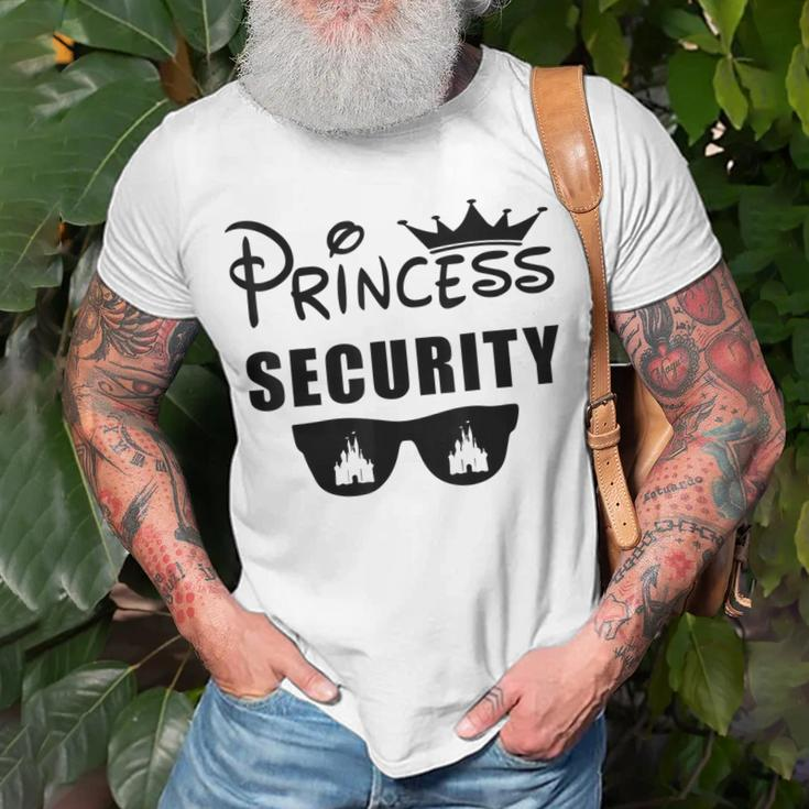 Dad Princess Security Halloween Costume Gift For Mens Unisex T-Shirt Gifts for Old Men
