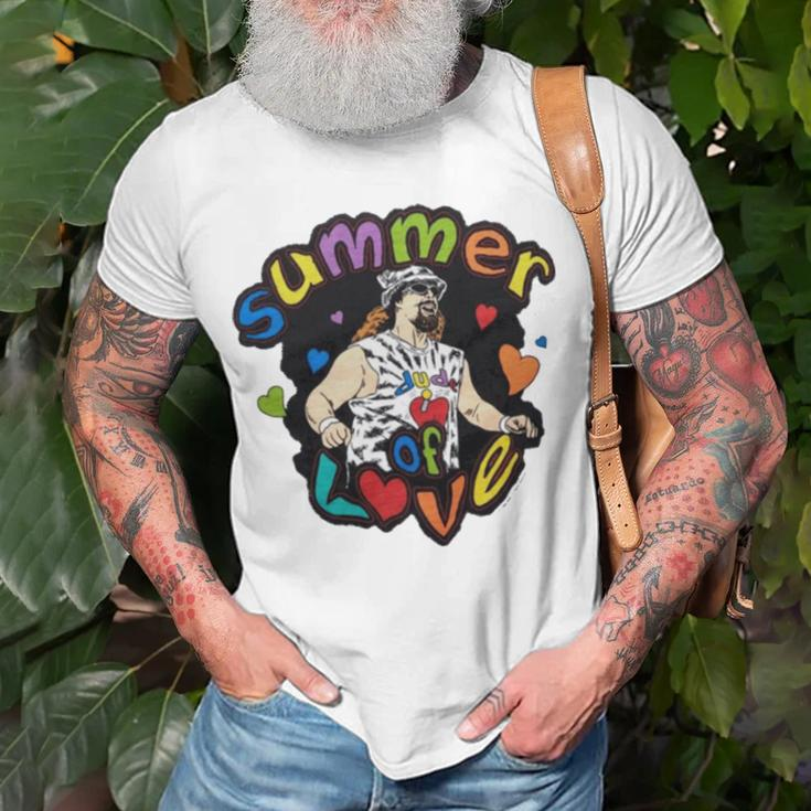 Dude Love Summer Of Love Unisex T-Shirt Gifts for Old Men
