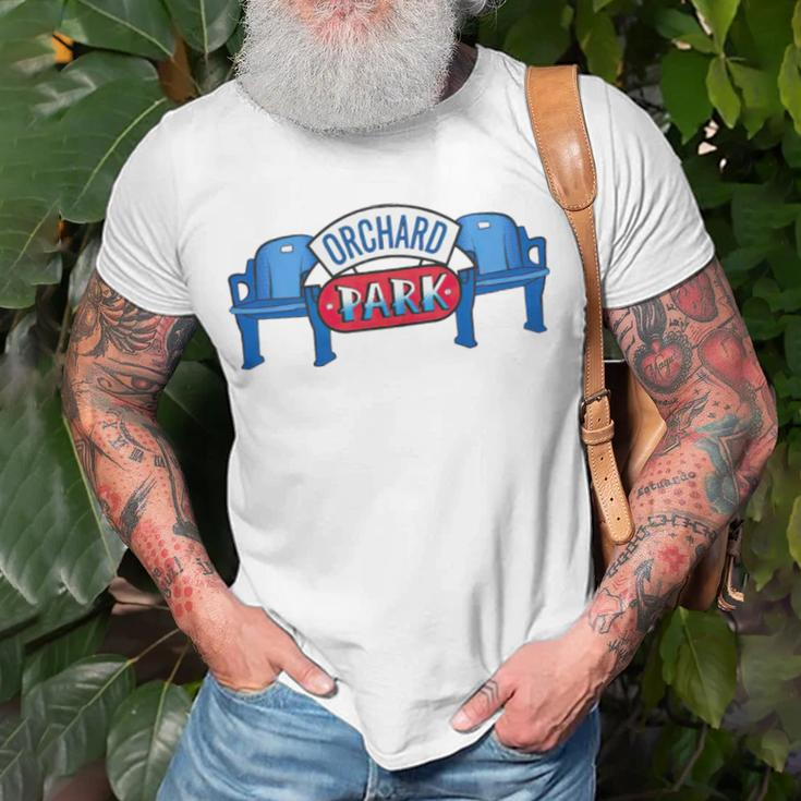 Friendly Orchard Park Unisex T-Shirt Gifts for Old Men