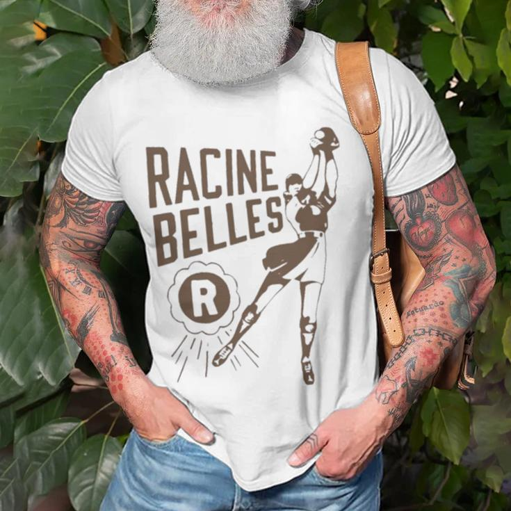 Homage Racine BellesUnisex T-Shirt Gifts for Old Men
