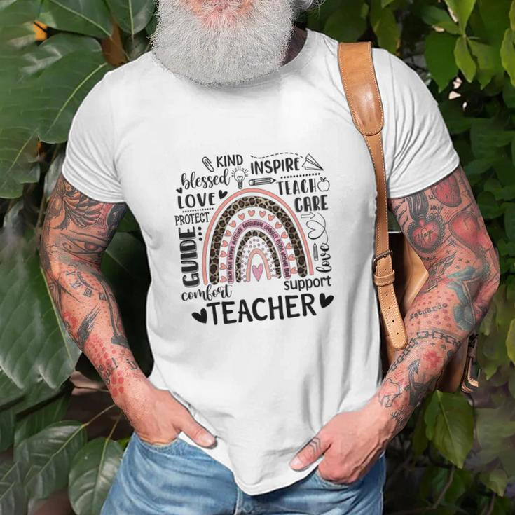 I Love Teacher Unisex T-Shirt Gifts for Old Men