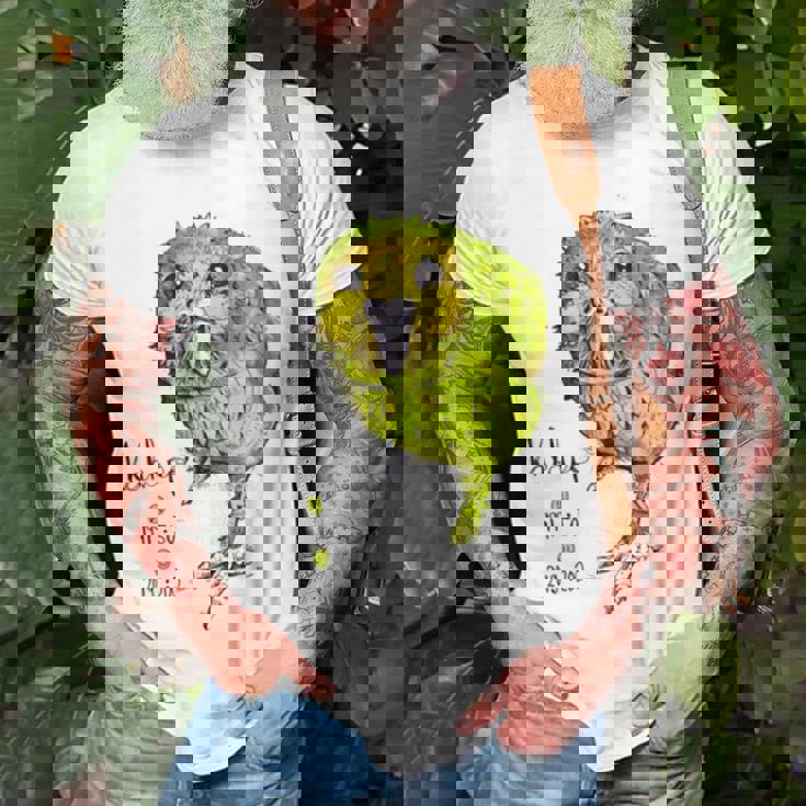 Kakapo By Derholle Unisex T-Shirt Gifts for Old Men