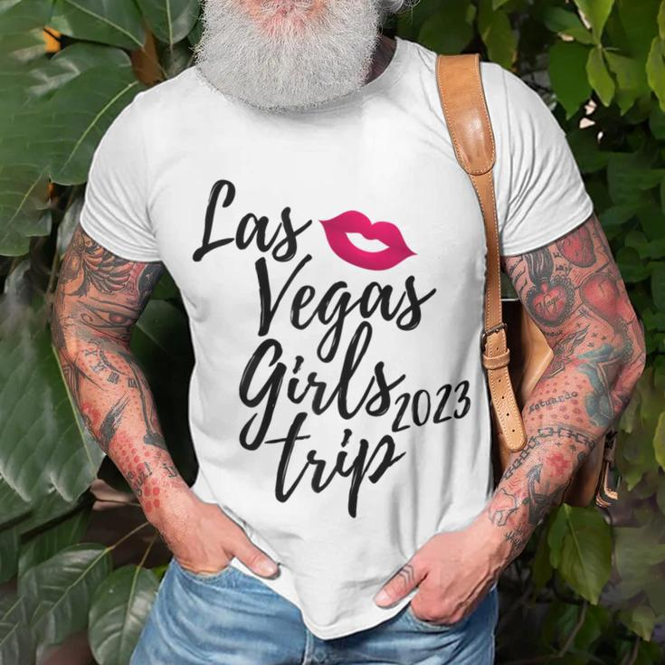 Las Vegas Girls Trip 2023 Nevada Vacation Fun Matching Group Gift For Womens Unisex T-Shirt Gifts for Old Men