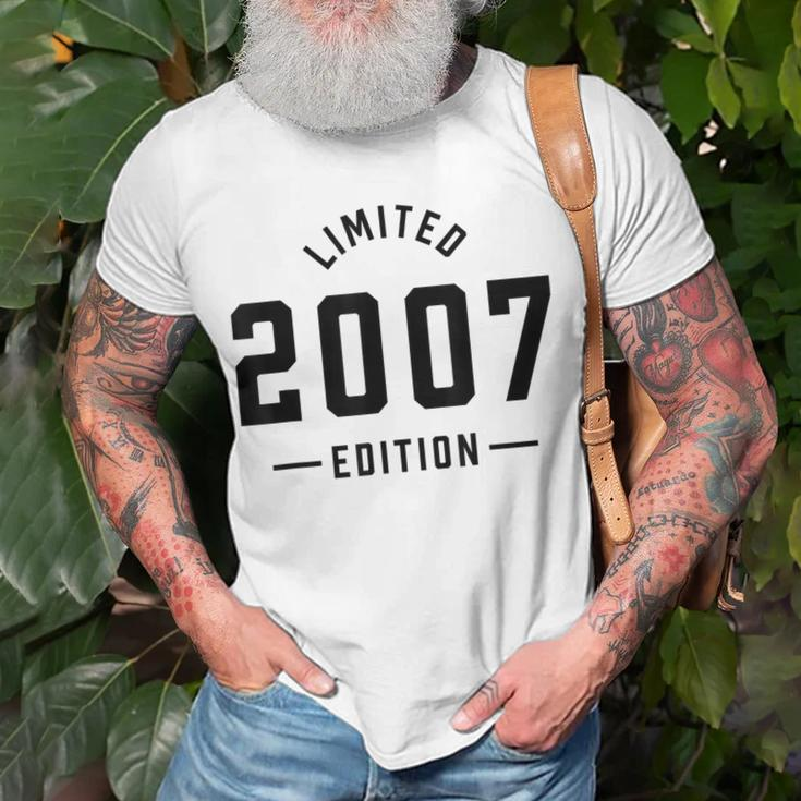 Limited 2007 Edition Sweet 16Th Birthday N Girl Unisex T-Shirt Gifts for Old Men
