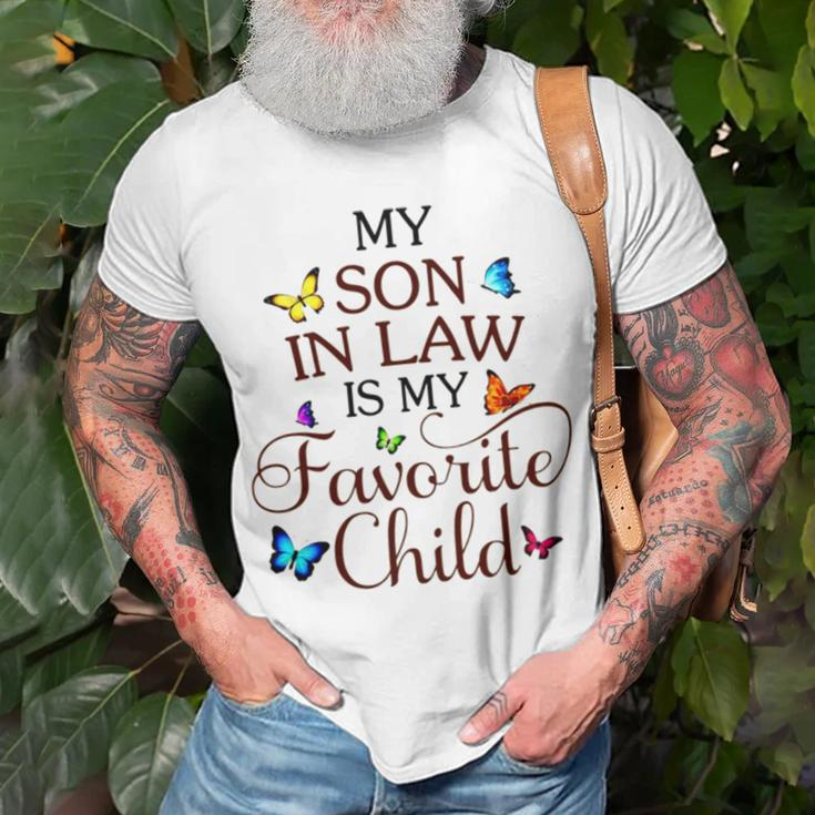 My Son In Law Is My Favorite Child V2 Unisex T-Shirt Gifts for Old Men