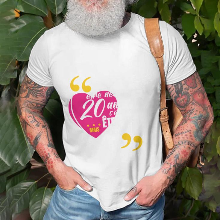 Née Il Y A 20 Ans Anniversaire T-Shirt Geschenke für alte Männer