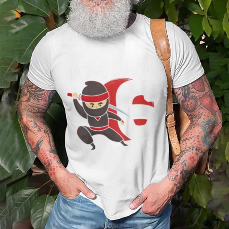 Sechster Geburtstag Ninja T-Shirt für Kinder, Spaß zum Kindergeburtstag Geschenke für alte Männer