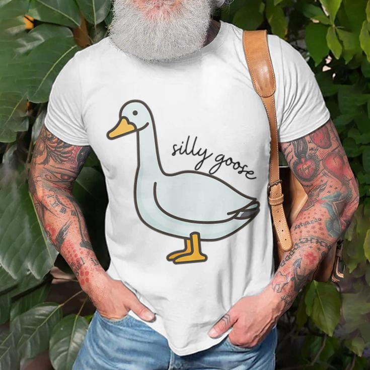 Silly Goose University Meme School Students Unisex T-Shirt Gifts for Old Men
