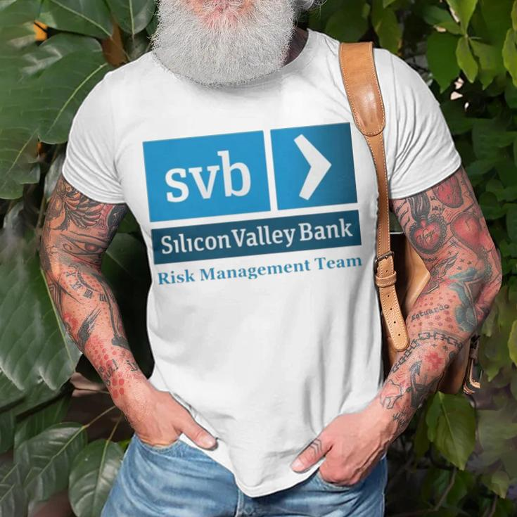 Svb Silicon Valley Bank Risk Management Team Unisex T-Shirt Gifts for Old Men