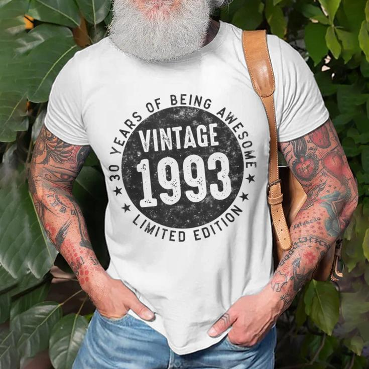 Vintage 1993 Limited Edition 30 Year Old Gifts 30Th Birthday Unisex T-Shirt Gifts for Old Men