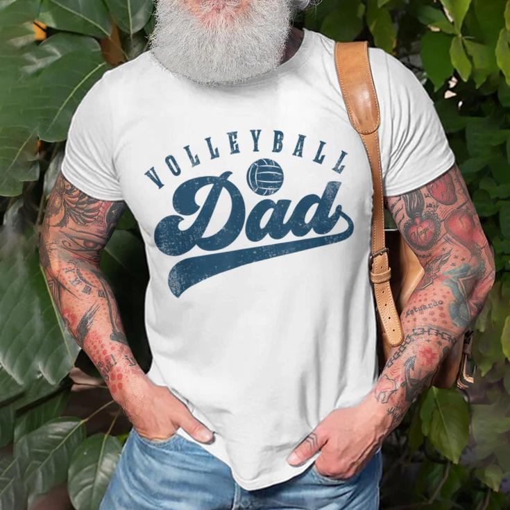 Mens Volleyball Dad Daddy Fathers Day T-Shirt Gifts for Old Men