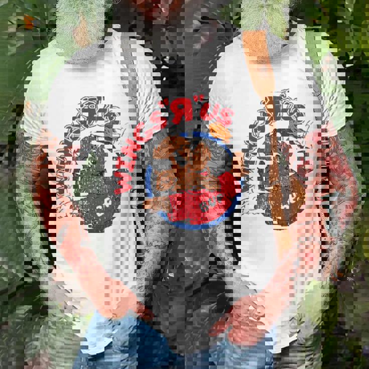 Wings R’ Us Buf Unisex T-Shirt Gifts for Old Men