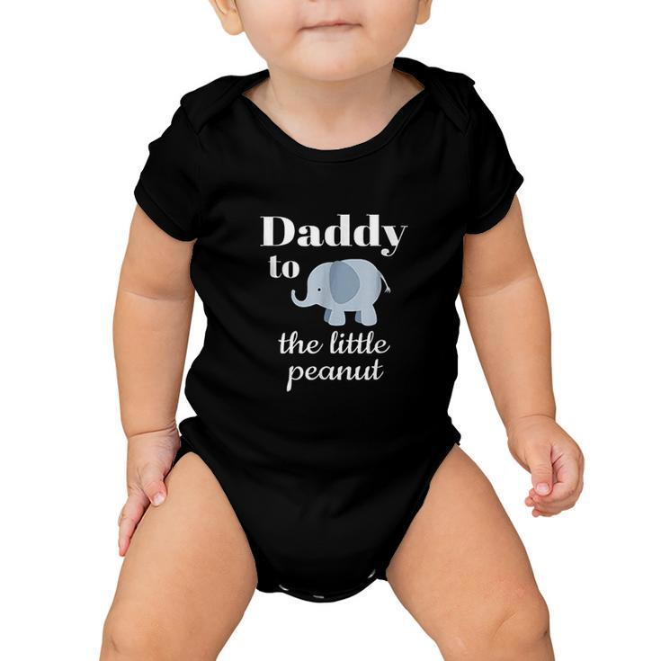 Matching Baby Shower Couples Elephant Daddy Peanut Baby Onesie