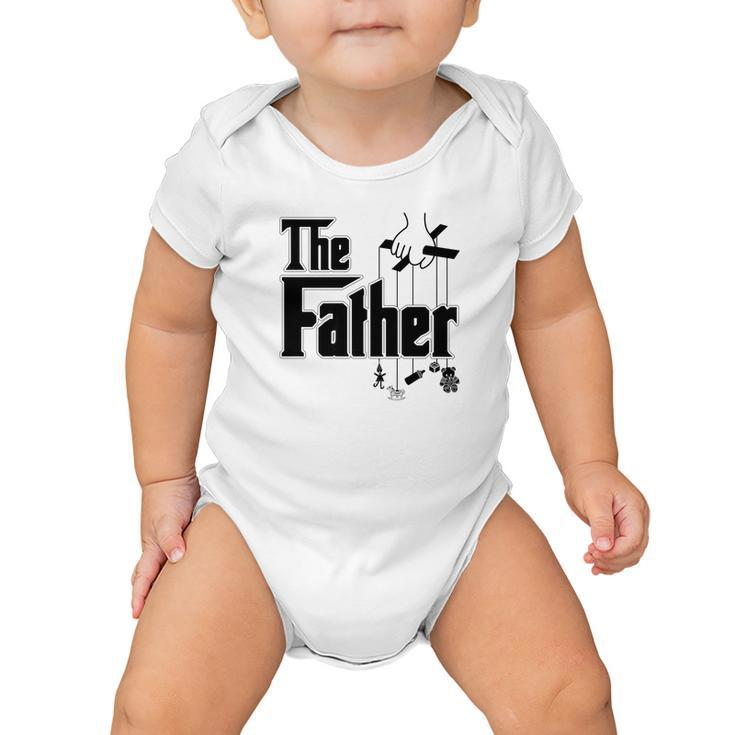 Mens The Father New Daddy Expecting Baby Gift Baby Onesie