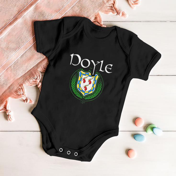 Doyle Surname Irish Last Name Doyle Family Crest Baby Onesie