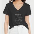 Eulers Identity Eulers Formula For Math Geeks Women V-Neck T-Shirt