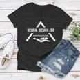 Scuba Scuba Do Funny Diving V3 Women V-Neck T-Shirt