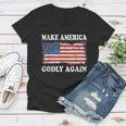 Vintage Make America Godly Again Women V-Neck T-Shirt