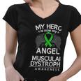 Duchenne Muscular Dystrophy Survivor Md Awareness Women V-Neck T-Shirt