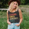 21 Year Old Gift Legend Since January 2002 21St Birthday V2 Unisex Tank Top