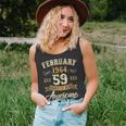 59 Years Old Gifts Vintage February 1964 59Th Birthday Unisex Tank Top