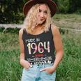 59Th Birthday Gifts For Women Floral Made In 1964 Birthday Unisex Tank Top