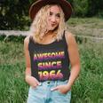 80S 90S Vintage Born In Awesome Since 1964 Party 58 Year Old Unisex Tank Top