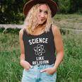 Atheist Science - Like Religion But Real Unisex Tank Top