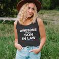 Awesome Like My Son In Law Star Unisex Tank Top