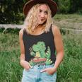 Baby Trex Eating Ramen Noodles Unisex Tank Top
