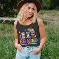 Be Kind Raccoon Puzzle Pieces Funny Autism Awareness Gifts Unisex Tank Top