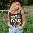 Bearded Dragon Dad Fathers Day Birthday Animal Loves Gifts Unisex Tank Top