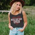Best Cat Dad Ever Cat Heart Love Cats Fathers Day Gift Unisex Tank Top