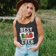 Best Dad Ever Fathers Day Portuguese Flag Portugal Tank Top