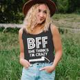 Best Friend Bff Part 1 Of 2 Funny Humorous Unisex Tank Top