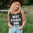 Best Soccer Coach Dad Ever Coach Gift For Mens Unisex Tank Top