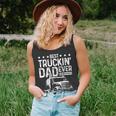 Best Truckin Dad Ever Truck Driver Fathers Day Tank Top
