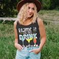 Blame It On The Drink Package Funny Cruise Cruising Cruiser Unisex Tank Top