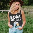 Boba Girl Bes Teas Besties Bubble Tea Best Friends Unisex Tank Top