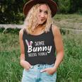 Womens Some Bunny Needs Vodka Alcohol Easter Women Mom Mother Tank Top