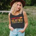 I Cant Eat Gluten It Makes My Tummy Hurt Gluten Intolerance Tank Top
