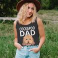 Cockapoo Dad Fur Life Dog Fathers Day Gift Pun Unisex Tank Top