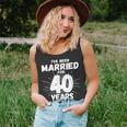 Couples Married 40 Years - Funny 40Th Wedding Anniversary Unisex Tank Top