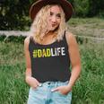 Dad Life Softball Daddy Baseball Sports Lover Fathers Day Unisex Tank Top