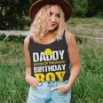 Daddy Of The Birthday Boy Construction Family Matching Unisex Tank Top
